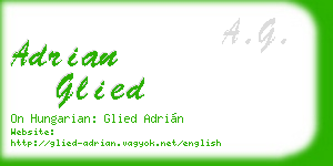 adrian glied business card