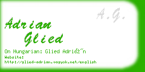 adrian glied business card